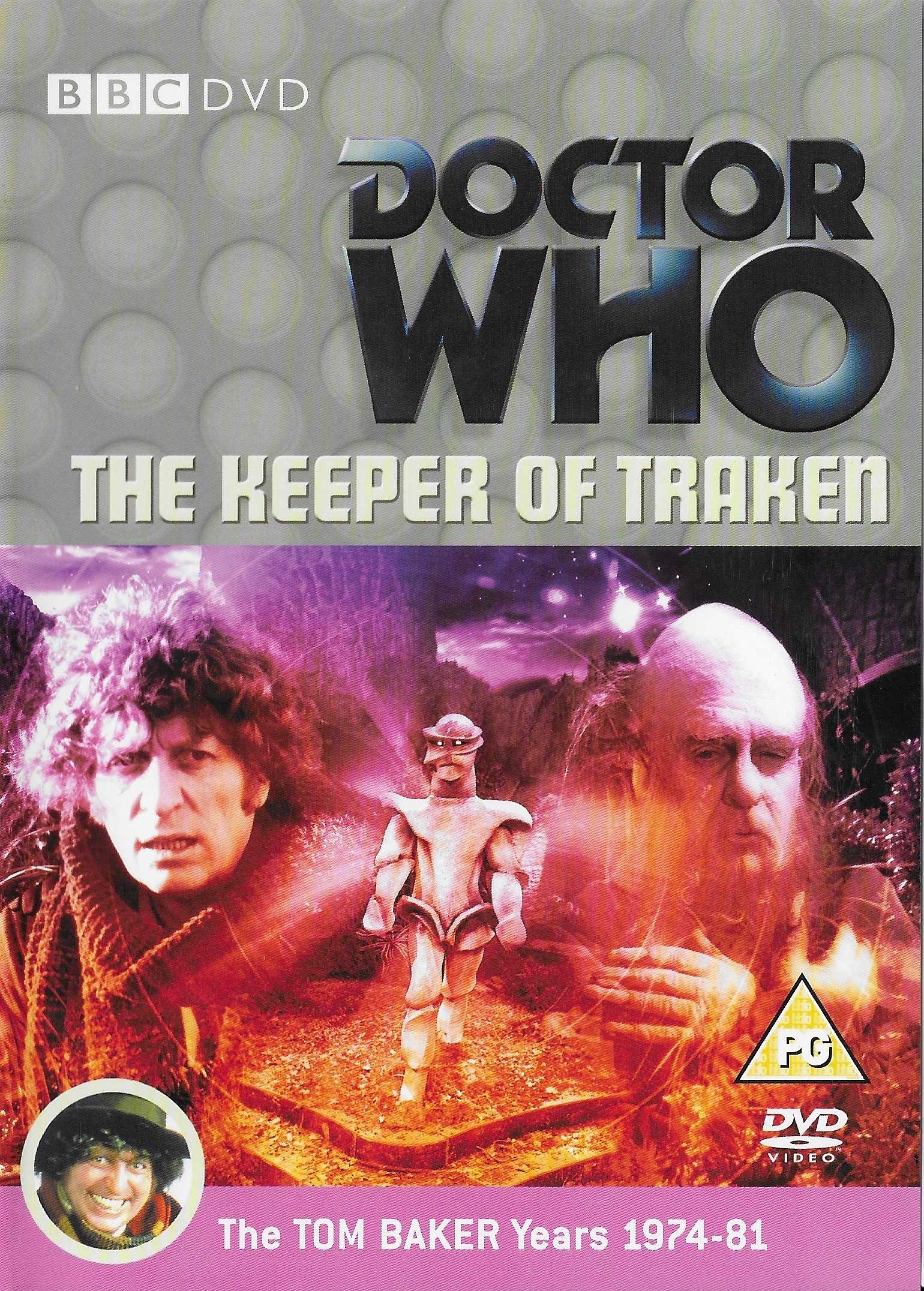 Picture of BBCDVD 1331A Doctor Who - The keeper of Tracken by artist Johnny Byrne from the BBC records and Tapes library